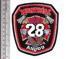 Montreal Fire Department Station Caserne 28 Anjou Service NO TARIFF