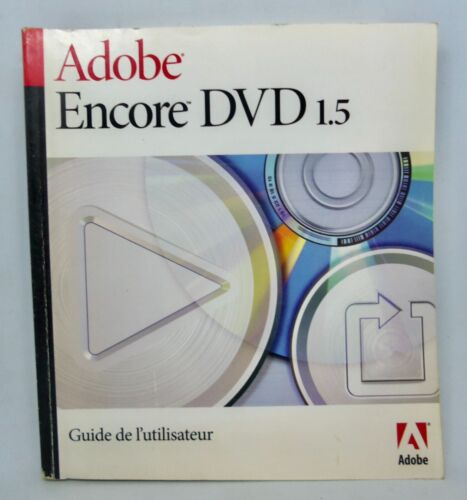 Adobe Encore DVD 1.5 Guide de l'utilisateur - Photo 1/2