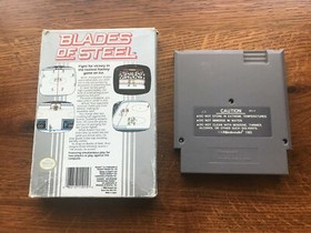 Blades of Steel Hockey Juego COMPLETO con Caja Nintendo NES - PROBADO 