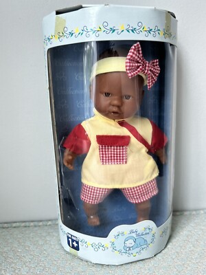 Vintage New in Box SIMBA TOYS African American Baby Doll Collection 501 4685 NIB
