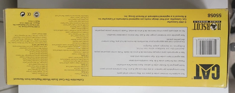 Norscot 1:50 Scale Caterpillar CAT 365B L Series II Excavator # 55058 - Image 4 of 4
