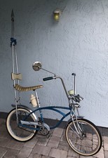 Vintage Blue Vinyl Bike Chain-Schwinn Stingray-Muscle Bike FAST FREE SHIPPING