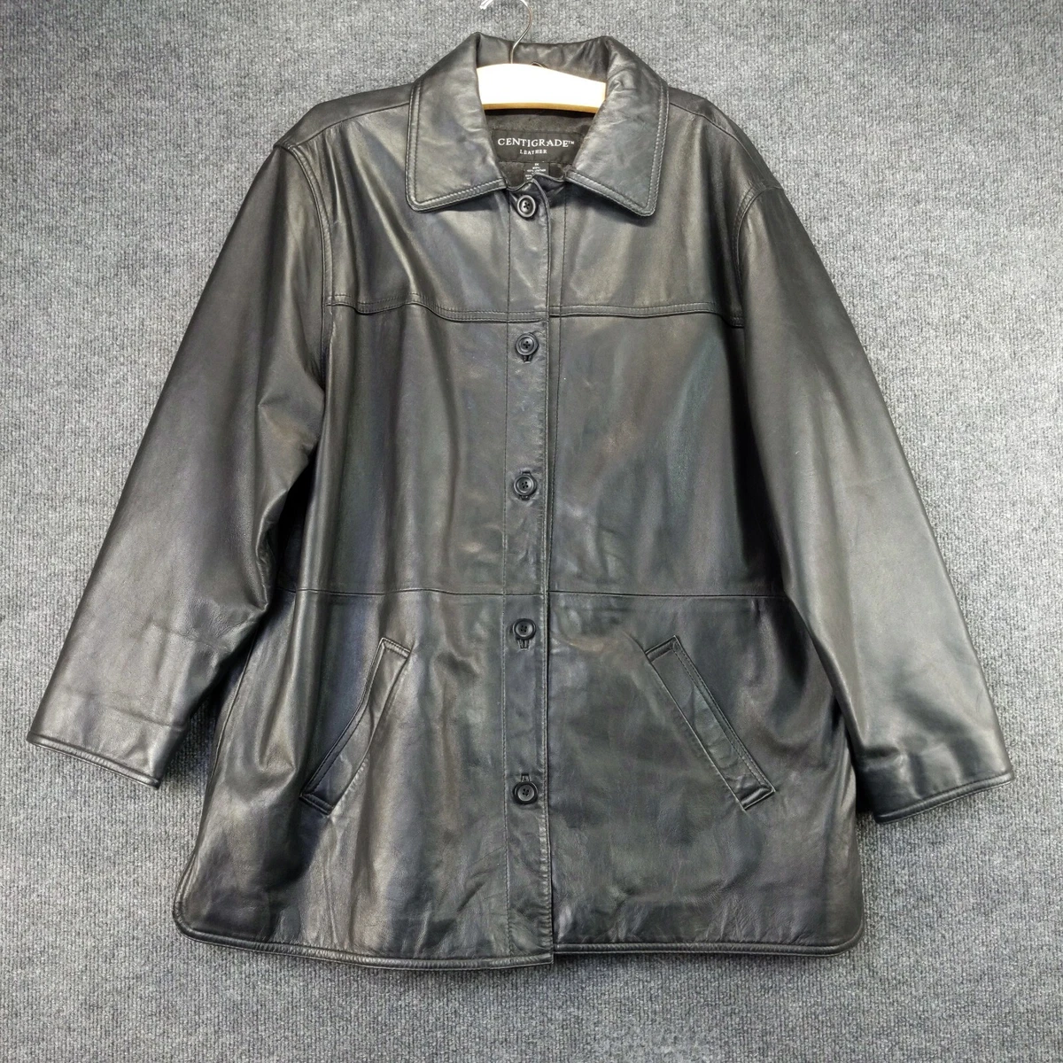 Centigrade leather deals jacket
