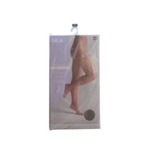 SILK IMPRESSIONS 2 Pair High Waisted COCOA Ultra Fine Sheer Pantyhose XXXL