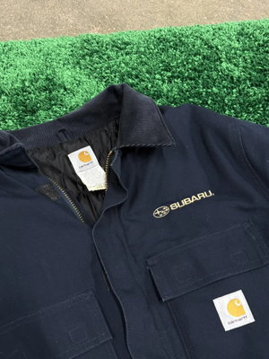 Carhartt Subaru Dealership Heavy Chore Jacket Navy XL Car | eBay Carhartt Subaru Dealership Heavy Chore Jacket Navy XL Car | eBay