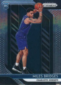2018-19 Panini Prizm #278 Miles Bridges RC Rookie Card HORNETS