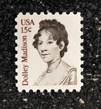1980USA #1822 15c Dolley Madison - Single From Sheet  Mint NH
