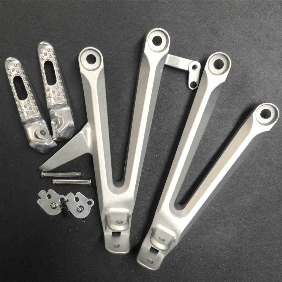 Reposapiés trasero soporte pasajero para Honda CBR1000RR 2004 2005 2006 2007 Foto 4 de 4