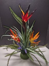Artificial tropical floral arrangement