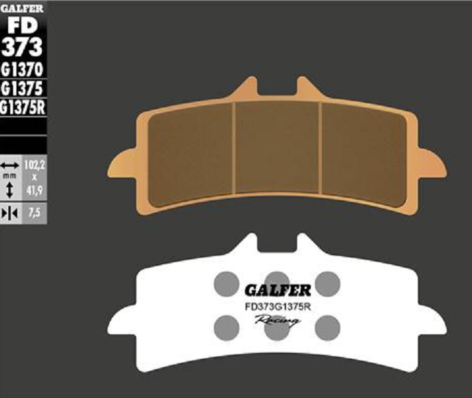 Galfer Sintered Brake Pads for KAWASAKI Ninja H2 Z1000 ZX 10R ZZR