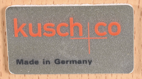 LOT of 8 KUSCH+CO 2000s RETRO LOOK HOT MOULDED PLYWOOD STACKING CHAIRS FREE SHIP - Picture 4 of 21