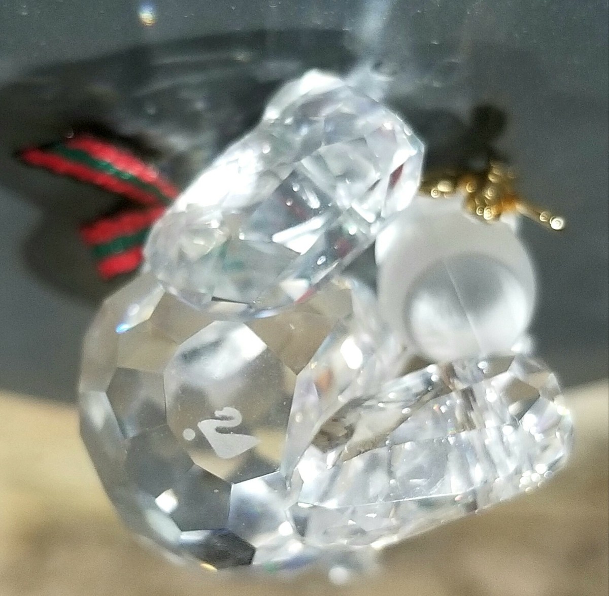 ✶専用✶【希少】スワロフスキー ベア ドラム 2007 Swarovski