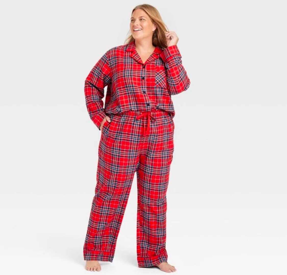 Sleepwear Target Flannelette Pyjamas Christmas Pajamas Buffalo