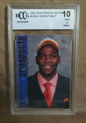 その他 PSA10 Kevin Durant Rookie 2008 SP Authen 2007-08 SP Authentic Kevin Durant ROOKIE RC AUTO /399 SP