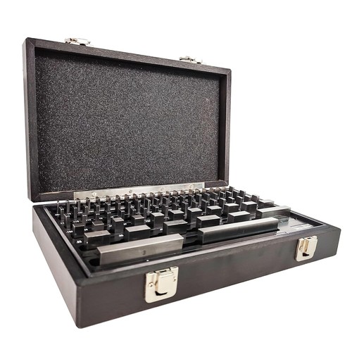 Hfs(R) 81Pcs Grade Economy Gage Gauge Block Set - Calibration Tool for Precision