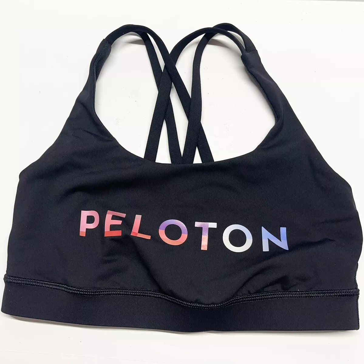 Lululemon Peloton Fall Geo Energy Sports Bra Size 6