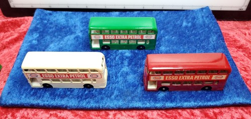 Vtg Matchbox Lesney No 74 Daimler Bus Lot (5) Esso Extra Petrol Made In England - Picture 10 of 13