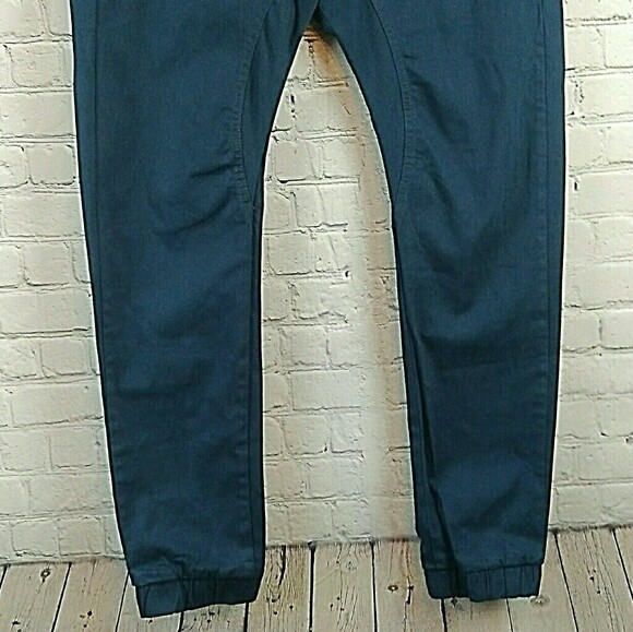 WT02 Mens Jogger Pants Navy Blue Size Small Drawstring Athletic Bottoms for sale online | eBay