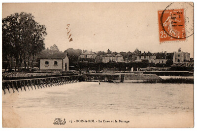 CPA 77 - BOIS LE ROI (Seine et Marne) - 15. La Cave et le Barrage