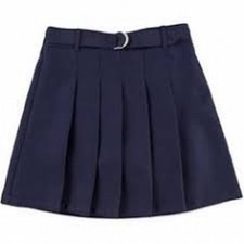 George Girls' NAVY Uniform Belted Scooter SIze 8 1/2  5141a.5140a