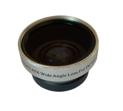 34mm DC/DV Telephoto Lens -50%! - Wide Angle 0.45X Macro - High-end - Japan