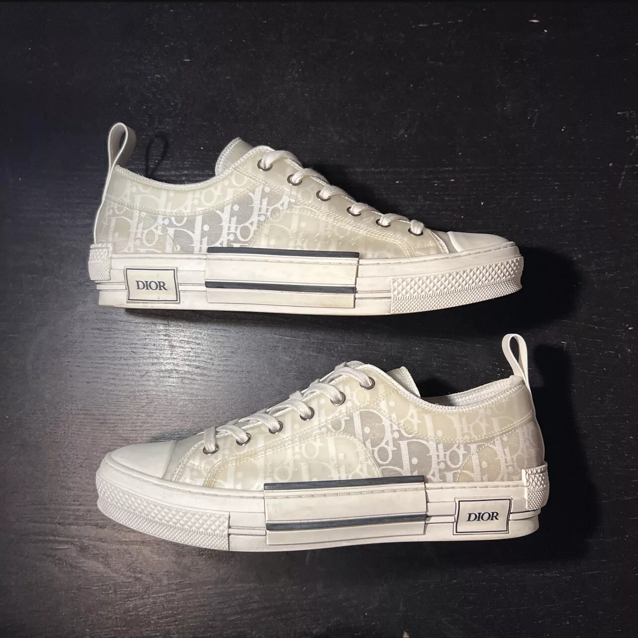 Dior B23 blanc bas taille 42 US9 3SN249YNT H060