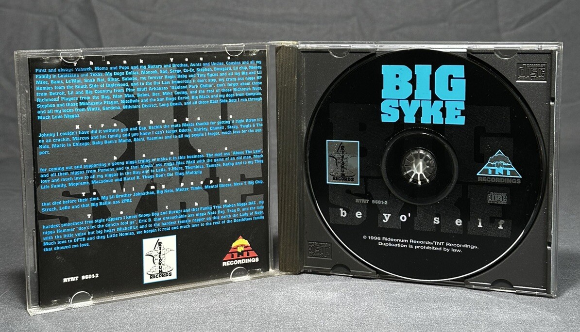 Big Syke/be yo’self Be Yo Self by Big Syke (CD, Oct-1996, Rideonum) for sale