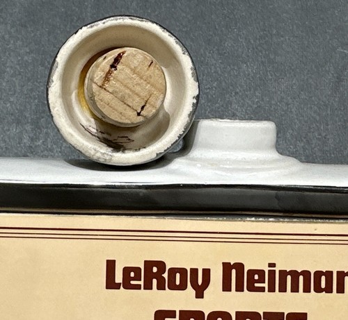 Vtg 1979 LeRoy Neiman Sports Baseball Commemorative Whiskey Decanter LE Ceramic - Picture 5 of 7