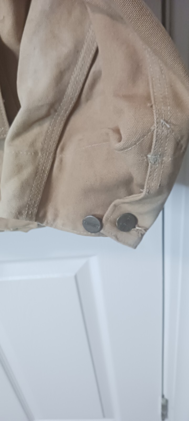 VTG CARHARTT Size XL Made in USA Hunting Canvas Hunting Jacket With