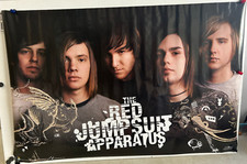 ROLLED 2007 SCORPIO RED JUMPSUIT APPARATUS EMO POP PUNK BAND 22X34 POSTER
