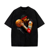 Allen Iverson The Answer Sixers 90's Basketball Vintage Style Men T-Shirt