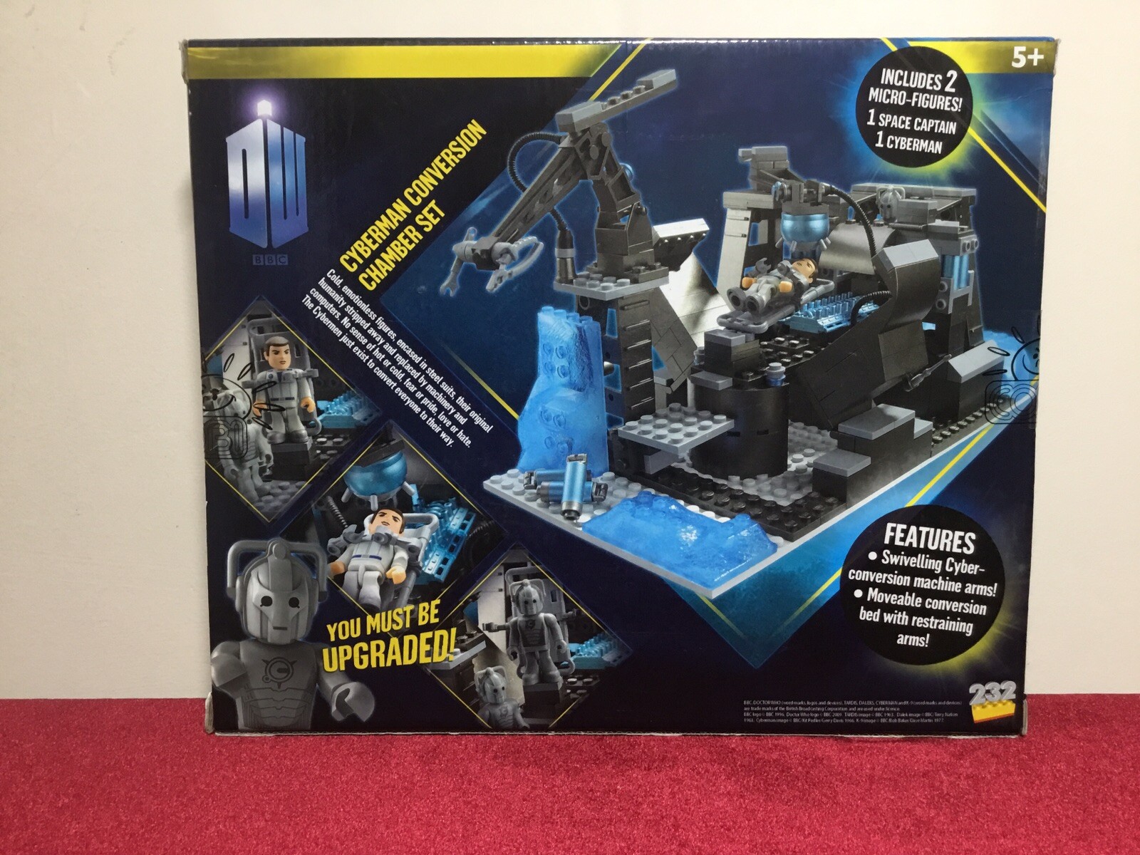 Doctor Who Character Building Cyberman Conversion Chamber Set | eBay UK