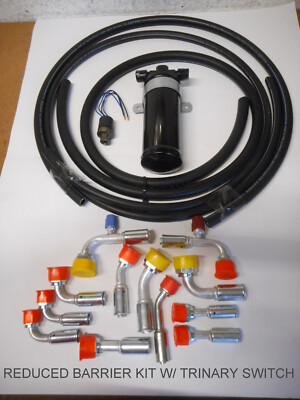 AIR CONDITIONING HOSE KIT,O RING FITTINGS,DRIER & TRINARY SWITCH,REDUCED BARRIER