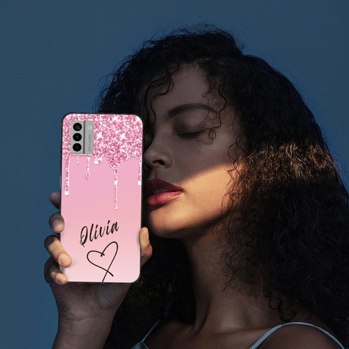 Pretty Personalised Phone Case Silicone Cover For Nokia C210 G310 C300 G400 C110 - Photo 23 sur 58