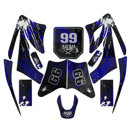 Decals Graphics Stickers set for Apollo Orion Style Pit Dirt Bike 110CC 125CC - Picture 7 of 11