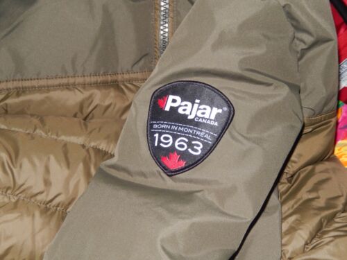 Chaqueta Pajar Kyle Verde Oliva Con Capucha Rellena M - Imagen 7 de 8
