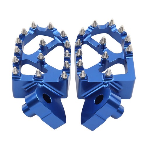 Foot Pegs Footrests Pedal For Yamaha YZ85 YZ125 YZ250 1998-2023 125X 250X BE - Picture 4 of 7