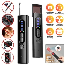 Anti-Spy RF Signal Detector Hidden Camera GSM Audio Bug Finder Tracker Scanner