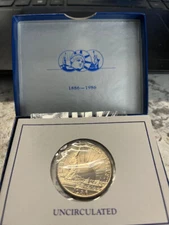 1986-D 50C Statue Of Liberty w/box -sealed from the U.S. mint