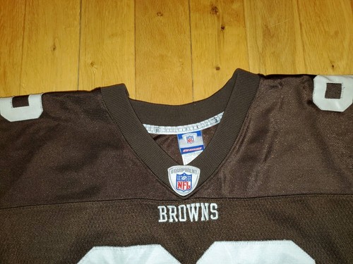 Vintage Reebok Courtney Brown CLEVELAND BROWNS Authentic Men NFL Team JERSEY 56 - Picture 6 of 17