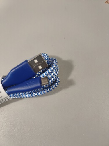 Wireless Gear 6ft Fabric USB Cable Model BL3293 - 第 2/4 張圖片
