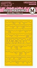 HIQ Parts Melt Pattern Masking Sticker Medium (3) MEL-MSK-M