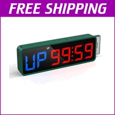 All-In-One Portable Timer for Workouts: Stopwatch, Alerts & Remote Control