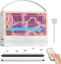 20 W Mosquito K!ller Lamp Electric Bug Zapper Repellent 2 Replacement Bulbs