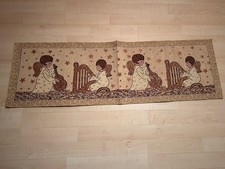 Weihnachtstischläufer mit Glitzer 💖 100x31cm 🎅🕯️Engel 👼