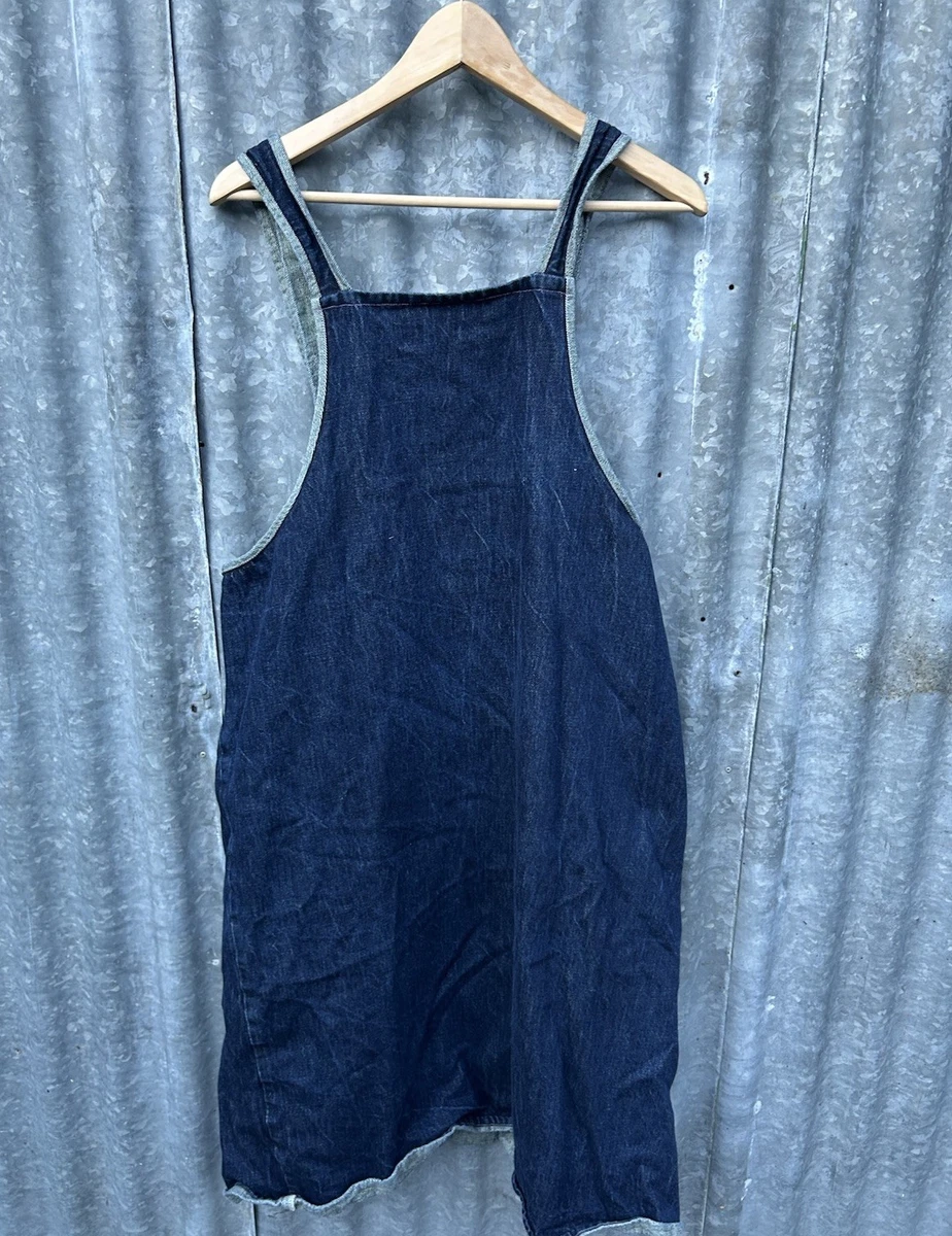 Denim Dresses Pinafore/Dungaree Dress for sale | Shop with Afterpay | eBay  Australia