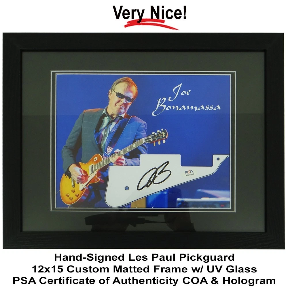 Joe Bonamassa In Original Autographed Rock & Pop Guitars & Guitar