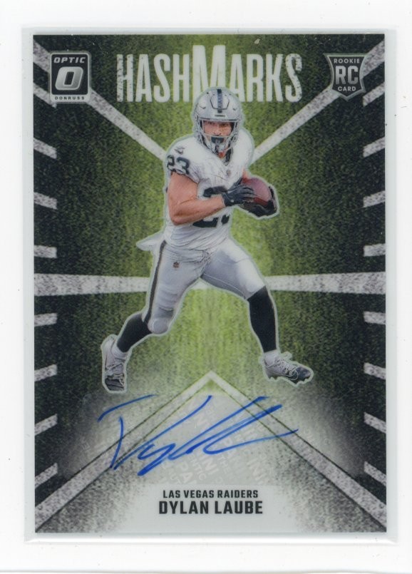2024 Donruss Optic #HM-DLE Dylan Laube Hash Marks B14
