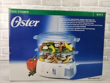 NEW 2002 Oster Mechanical Double Tiered 6.1qt Food Steamer Model 5711 NIB