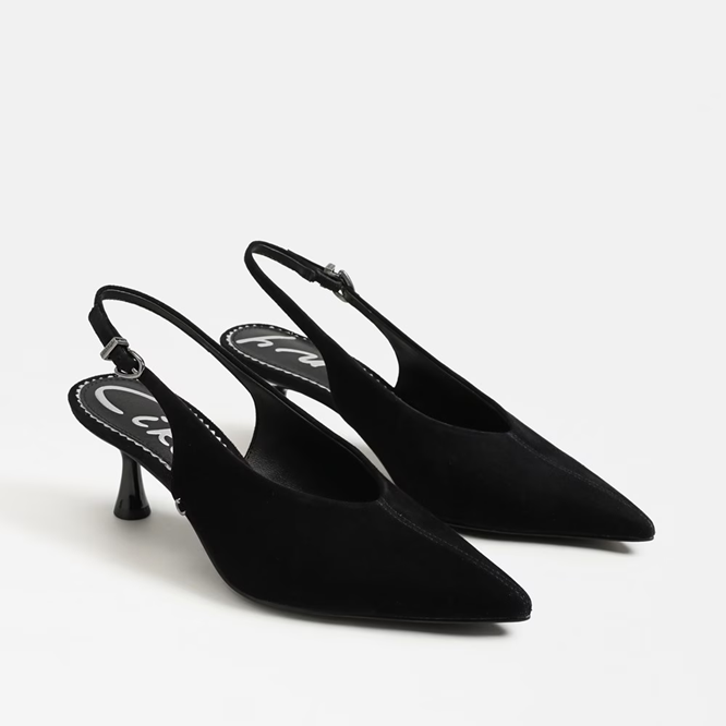 Circus by Sam Edelman Fawn Slingback Black Pump Women's sizes 6-11